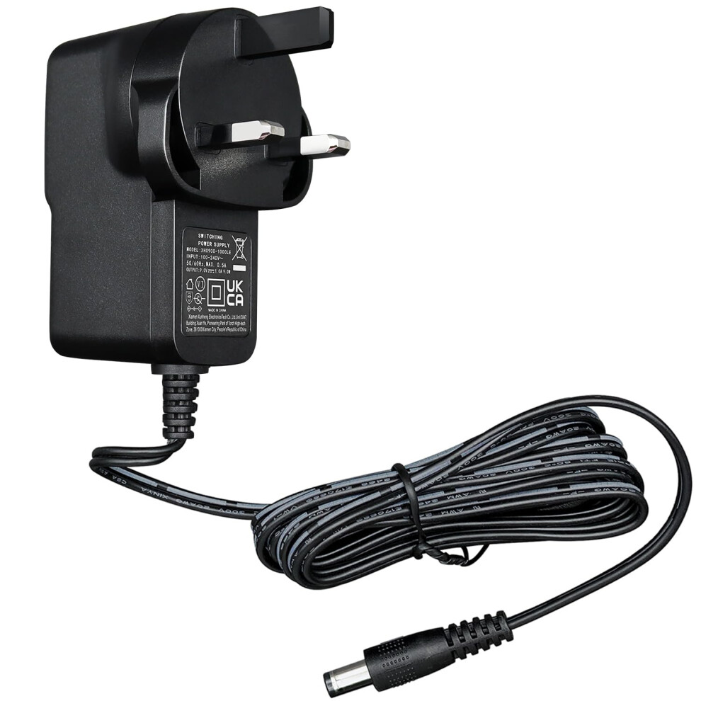 Anlink 9V 1A/1000Ma Power Supply Adapter With 3M Long Cord, Ac 100-240V To Dc