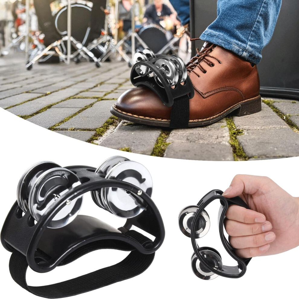Norhogo Foot Tambourine Percussion Musical Instrument, Foot Tambourine