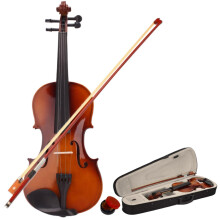 LALAHO 4/4 Violin for Beginners Students, Full Size Violin, Acoustic Fiddle Set with Portable Case, Premium Bow, Premium Rosin (Natural)