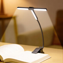 VINSPIRE Rechargeable Music Stand Light Clip On, LED Super Bright Piano Stand Light, 4 Color  3 Brightness, USB-C Rechargeable, Perfect for The Pian