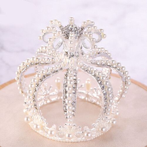 Shiny Rhinestone Bridal Tiara Crown 2