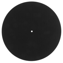 VICASKY Felt Turntable Mat Slipmat for Vinyl Record Players Black Anti-static Platter Pad Protective Cushion for Vinyl Records Noise Reduction and Un