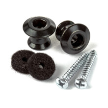 Jim Dunlop Straploks (2PSLS033BK),Black
