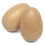 TIGER SHA28-NT Wooden Egg Shakers Natural One Pair 1