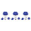 15Pièces Boules Curling Mini Plastique Décor Enfant 8