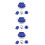 15Pièces Boules Curling Mini Plastique Décor Enfant 9