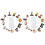 24Pièces Décorations Cupcake Halloween Papier Couleurs Variées 4
