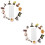24Pièces Décorations Cupcake Halloween Papier Couleurs Variées 8