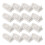 100Pièces Bouchons Décoratifs Blancs Pour Tringles De Store 3