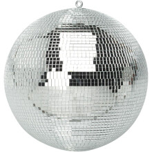 Mirror Disco Ball 20cm (200mm) Silver Glitter Ball, Hanging Disco Light, Kids Parties & Bedrooms - Lightweight Mirror Decoration For Weddings, Ballro