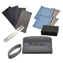 FRTLZR Guitar Fret Polishing Kit Premium, Professional MicroMesh System, German-Made, Ergonomic Design, Fret finishing kit