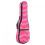 Pink Ukulele Case - 23 Inch Waterproof Padded Bag with Adjustable Straps 1