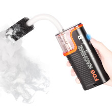 LENSGO Smoke B Hand-held Fog Machine, Portable Smoke Machine with Remo