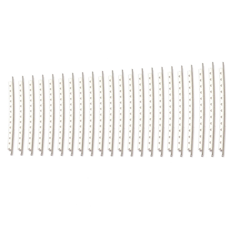 Alnicov Guitar Fretwire,22Pcs Nickel-Plated Copper 2.2Mm Fret Wire Set