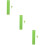 3Ensembles Ardoise Braille Vert Clair Facile À Utiliser 11