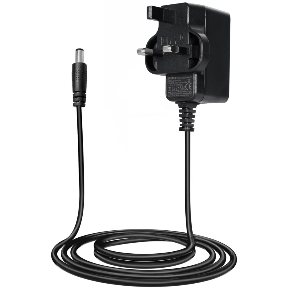 Flamma 9V 300Ma Power Supply For Electric Guitar Effects Pedals, Tip N