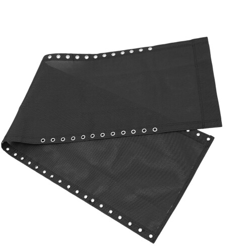 2Pièces Tissu De Remplacement Pour Fauteuil D'extérieur Noir Robuste 2