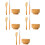 5Sets Compacte DIY Masker Set Met En Applicators 7