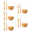 5Sets Compacte DIY Masker Set Met En Applicators 11