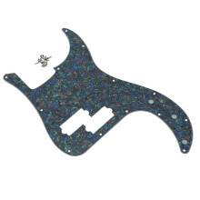 Dopro 13 Hole Precision Bass Pickguard PB P Bass Scratch Plate for USA/Mexican FD Precision Bass Abalone Pearl