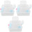 3Pièces Cage Portable Hamster Durable Transparente Pour Sorties 5
