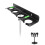 Etour [2026 Upgrade] Multi Microphone Holder for Mic Stand Storage Organizer for Multiple Handheld Dynamic Wired and Wireless Mic Wall Mounter or Rub 1