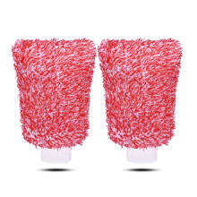 Mokani Microfiber Car Wash Mitt Cleaning Gloves Equipment Sponges 2 Sets Pr