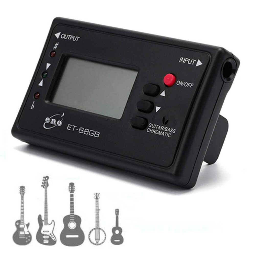 Wonolo Chromatic Tuner For Guitar Electric Bass Mandolin Ukulele Violin Banjo