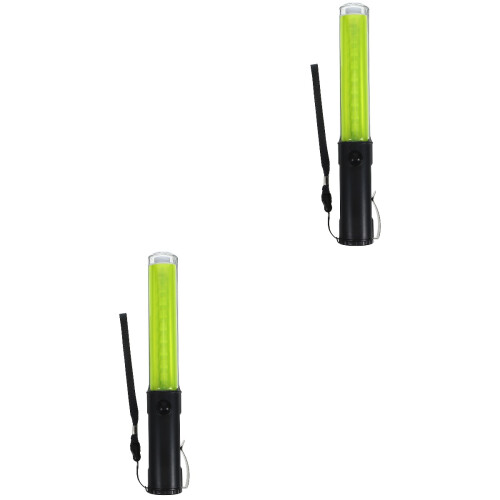 2Pièces Bâtons Jaunes ABS Pour Circulation 2