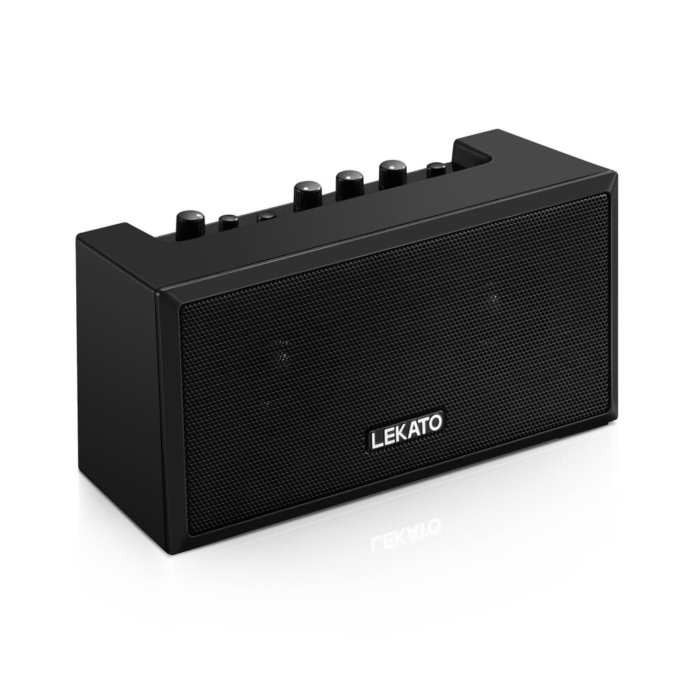 Lekato Mini Guitar Amplifier Electric Guitar Amp With Clean Overdrive