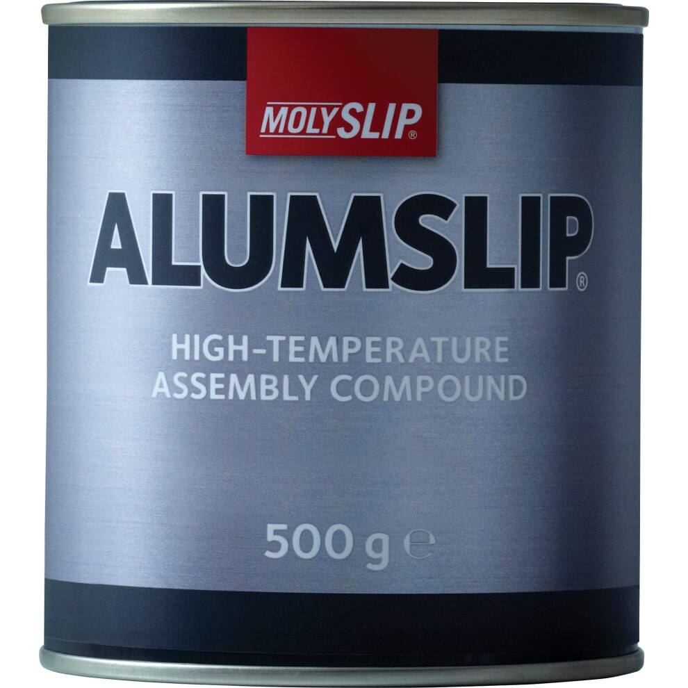 Molyslip - Alumslip | High Temperature Anti-Seize Grease | Copper Free | Withstands Extreme Temperature (Up To 650C) | Protects Against Galling, Sei 5009343650380
