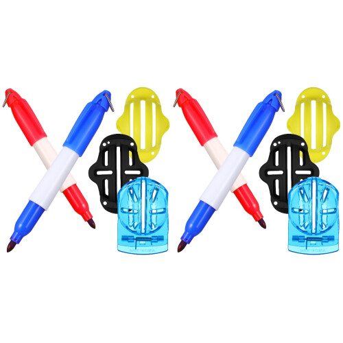 2Ensembles Marqueurs De Golf Outils Pour Améliorer Jeu 1