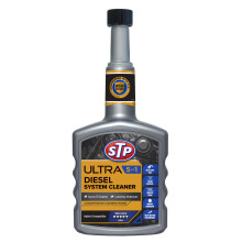 STP Ultra 5 in 1 Diesel Fuel System Cleaner 400ml , Restores Power and Protects your Engine, Enhances Fuel Economy, Mechanical Car Cleaning Products,