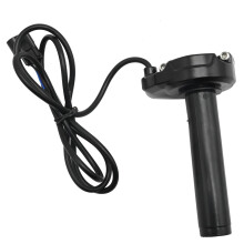 JUUDDENPARTS Black Motorcycle Twist Throttle Accelerator Handle Grip, Aluminium Alloy Accelerator Twist Speed Throttle Grip Assembly, Replacement for