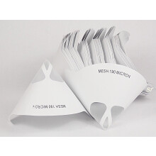 100 x PAINT STRAINERS NYLON MESH PAINT FILTERS CONE STRAINERS 190microns