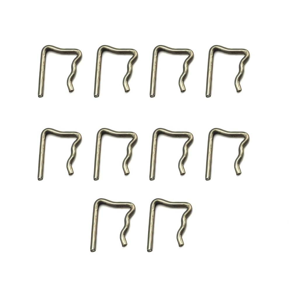 10Pcs Common Rail Injector Leak Off Clips, Diesel Fuel Injector Pipe Clips, Durable Leak Off Retaining Clips For Ford Peugeot Citroen Renault Vw 5051226452819