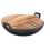 4Pièces Mini Wok En Fer À Double Accessoire Cuisine Miniature 2