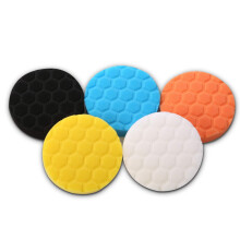 Yizhet 5 PCS 5 Inch/ 125mm Polishing Pads, Replacement Pad for Orbital Polisher, Car Professional Set for Buffing, Waxing, Sealing Glaze