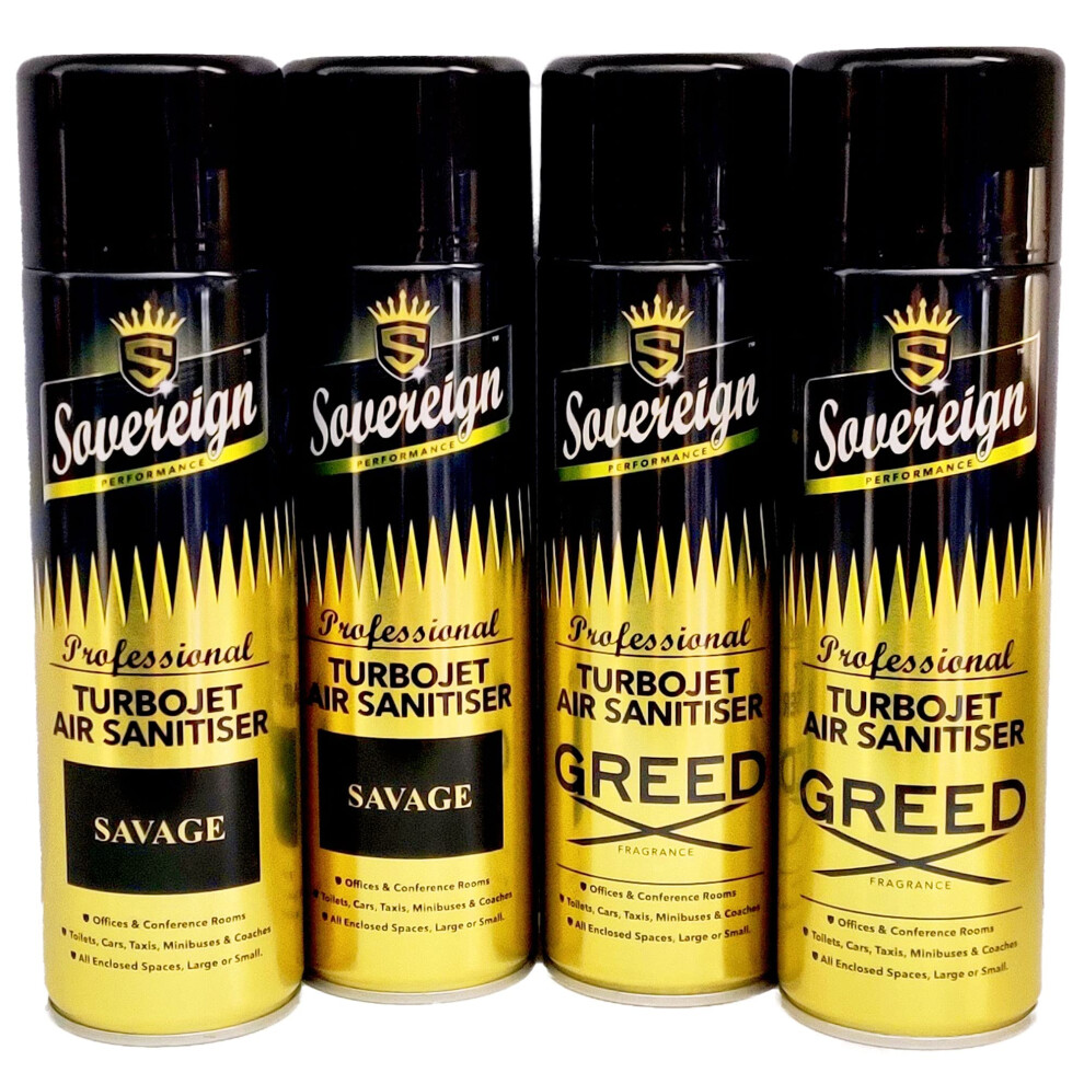 Savage Greed Bundle Sovereign Car Home Turbojet Air Freshener Sanitiser Sp 5745766082345