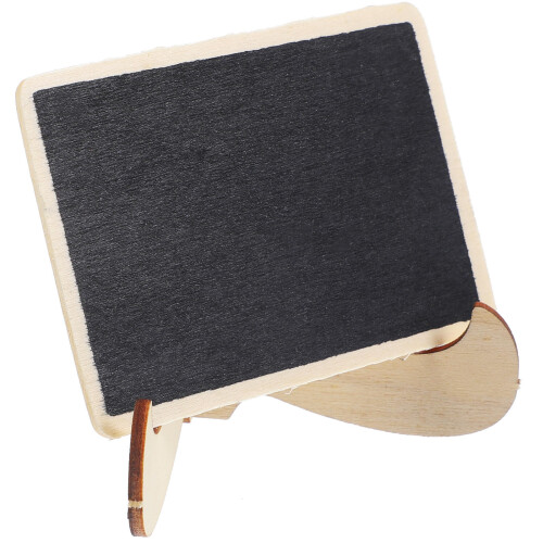 3Pièces Mini Tableaux En Bois Effaçables Pour Boutique Et Maison 1