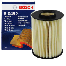Bosch 0 Car Air Filter - Separates Particles from the Air Intake -