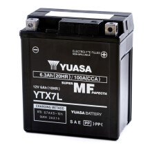 Yuasa YTX7L 12V 100 CCA Maintenance Free AGM VRLA Motorbike Battery