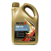 Redex 5w40 Fully Synthetic Engine Oil MB VW RN 2 Litre