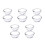 10Pièces Verre Transparent Bol Multi-Usage Pour Cuisine 9