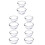 10Pièces Verre Transparent Bol Multi-Usage Pour Cuisine 10