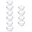 10Pièces Verre Transparent Bol Multi-Usage Pour Cuisine 11