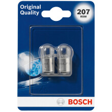 Bosch 207 (R5W) Original equipment Car Light Bulbs - 12 V 5 W BA15s - 2 Bulbs