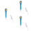 3Pièces Microphone Éducatif Enfant Instrument Musical PVC 6