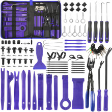 Uolor 342Pcs Trim Removal Tool Kit, Car Panel Door Audio Radio Stereo Removal Tools