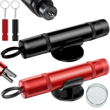 2 x Safe Car Emergency Hammer, 2 in 1 Car Window Breaker Seatbelt Cutter Car Safety Hammer Escape Tool Quick Cutter Emergency Window Breaker Escape Sa